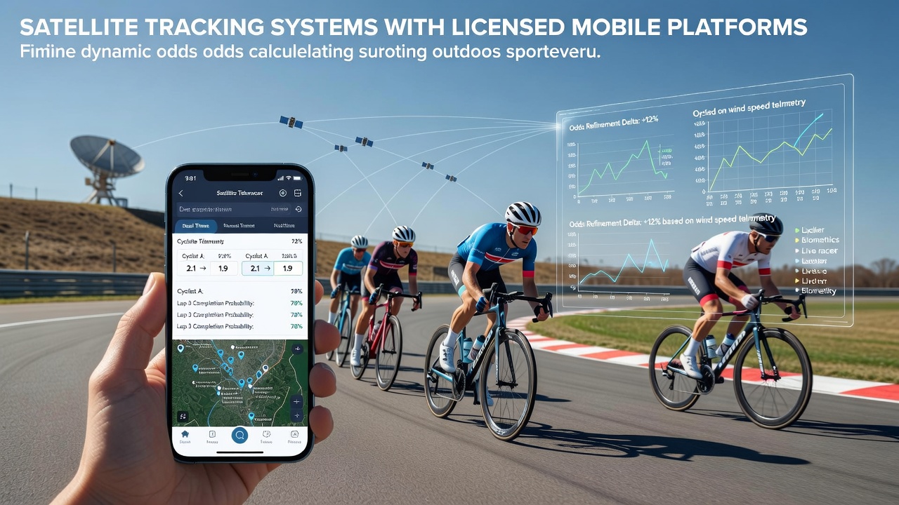 Satellite tracking systems integrated with mobile betting platforms for outdoor events
